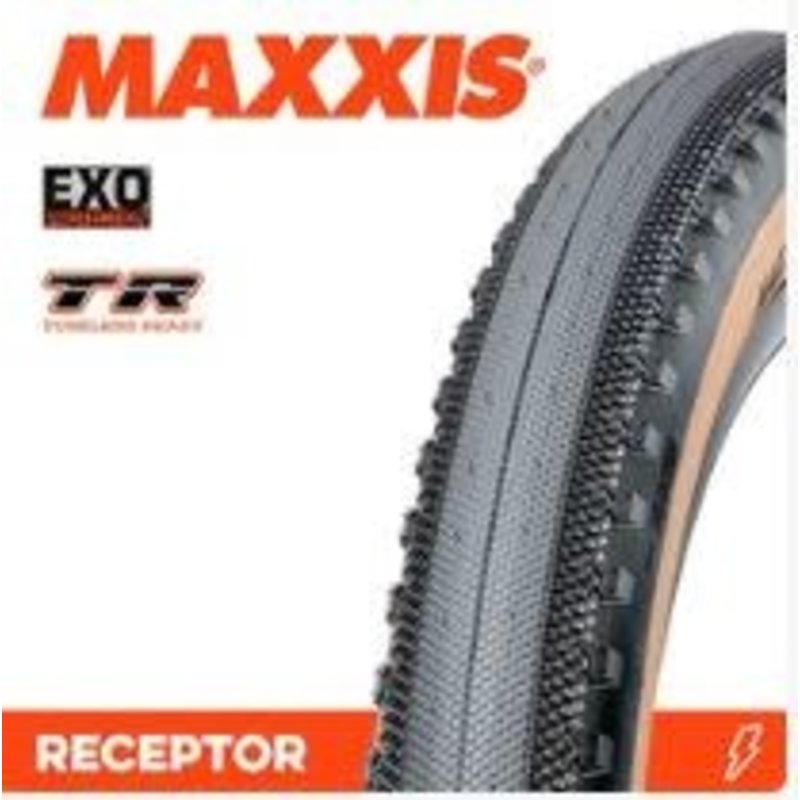 MAXXIS Maxxis Receptor 700 x 40C Exo TR Tanwall Fold 120 TPI