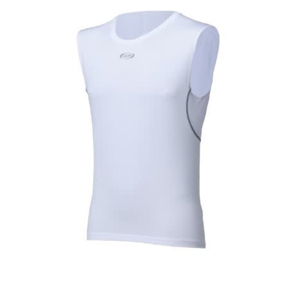 BBB BBB Underwear Baselayer Man Sleeveless - White