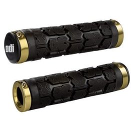 ODI ODI MTB Rogue Lock On Grip Black/Gold Clamps