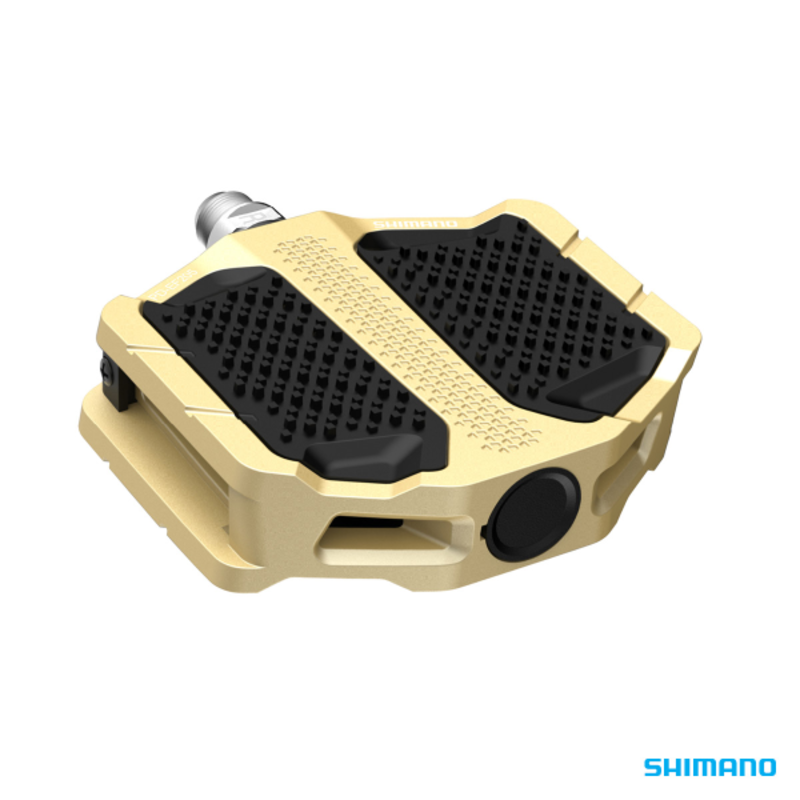 Shimano Shimano PD-EF205 Flat Platform Pedal Gold