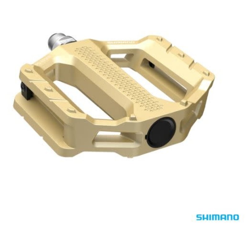 Shimano PD-EF202 Flat Platform Pedals E-bike/Trekking/Urban - Gold