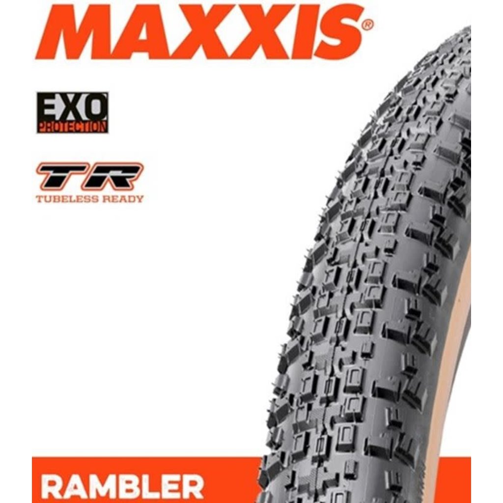MAXXIS MAXXIS Rambler 700x40C Exo, TR Tanwall Fold 60TPI E-25