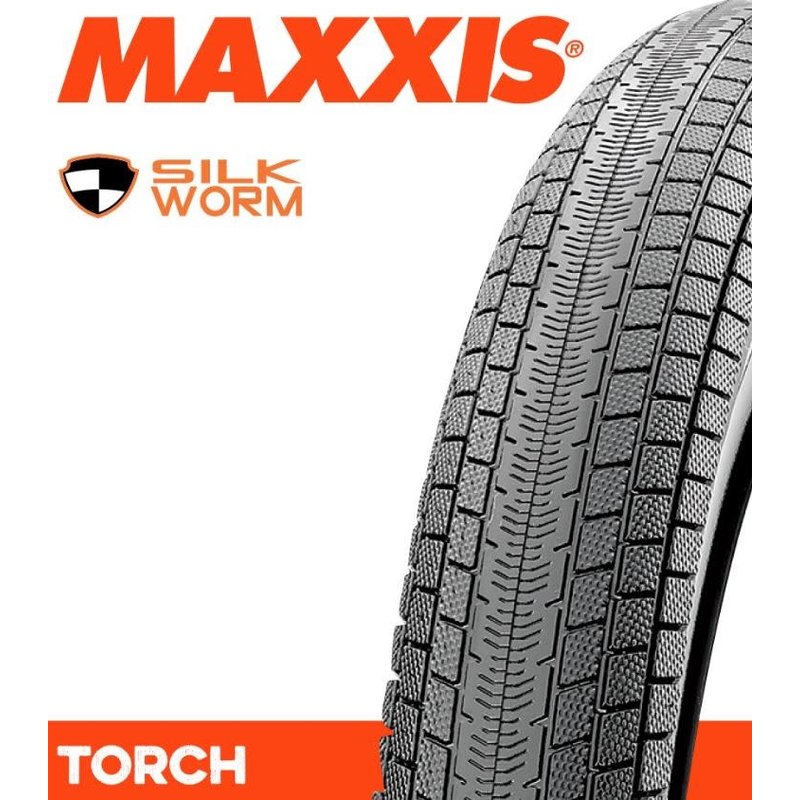 MAXXIS Torch 20x1-1/8 Silkworm Wire BMX Tyre