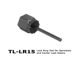 TL-LR15 Lock Ring Tool CS Center-Lock w/Pin The Bike Place