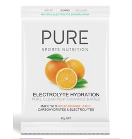 PURE Pure Electrolyte Hydration Sachet - Orange 42g (Each)