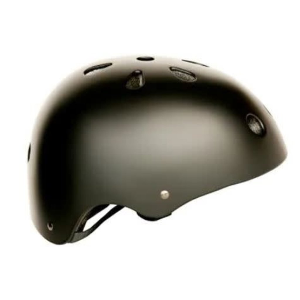City/Skate/Bmx Matte Black Helmet
