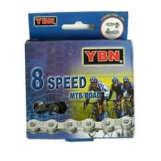 YBN Yaban 8 Speed MTB/Road Chain 116L - Dark Grey