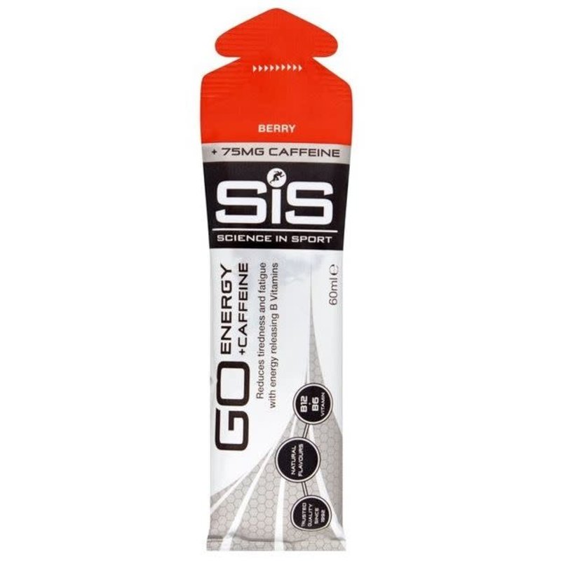 SIS SiS GO Plus 75mg Caffeine Gel 60ml Berry (Each)