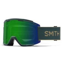 Smith Smith Squad XL MTB Goggles Spruce/Safari- ChromaPop Green Mirror