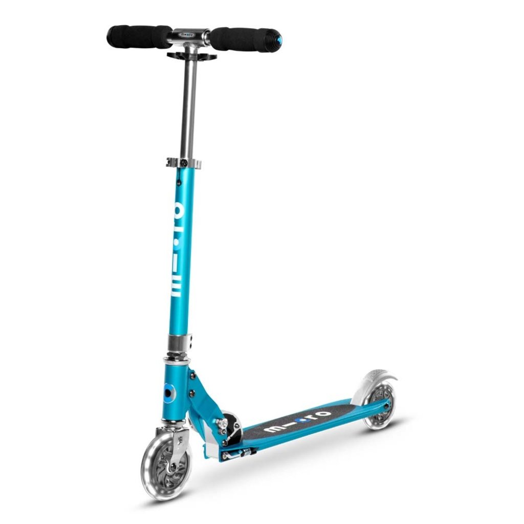 Micro Micro Sprite LED Scooter Ocean Blue