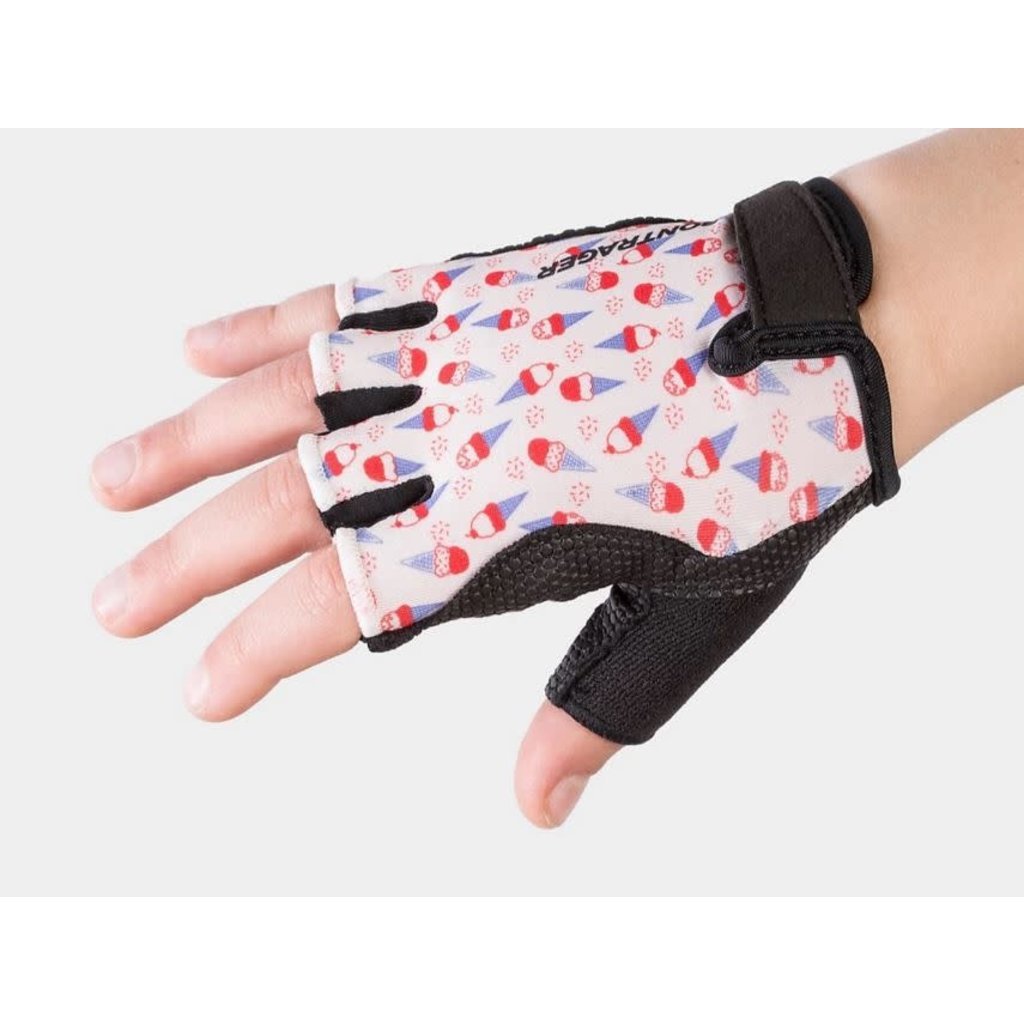 Bontrager Bontrager Kids' Bike Glove White Ice-Cream Cone