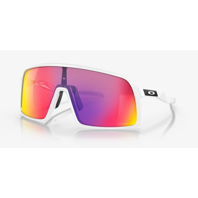 Oakley Oakley Sutro Matte White Frame, Prizm Road Lenses