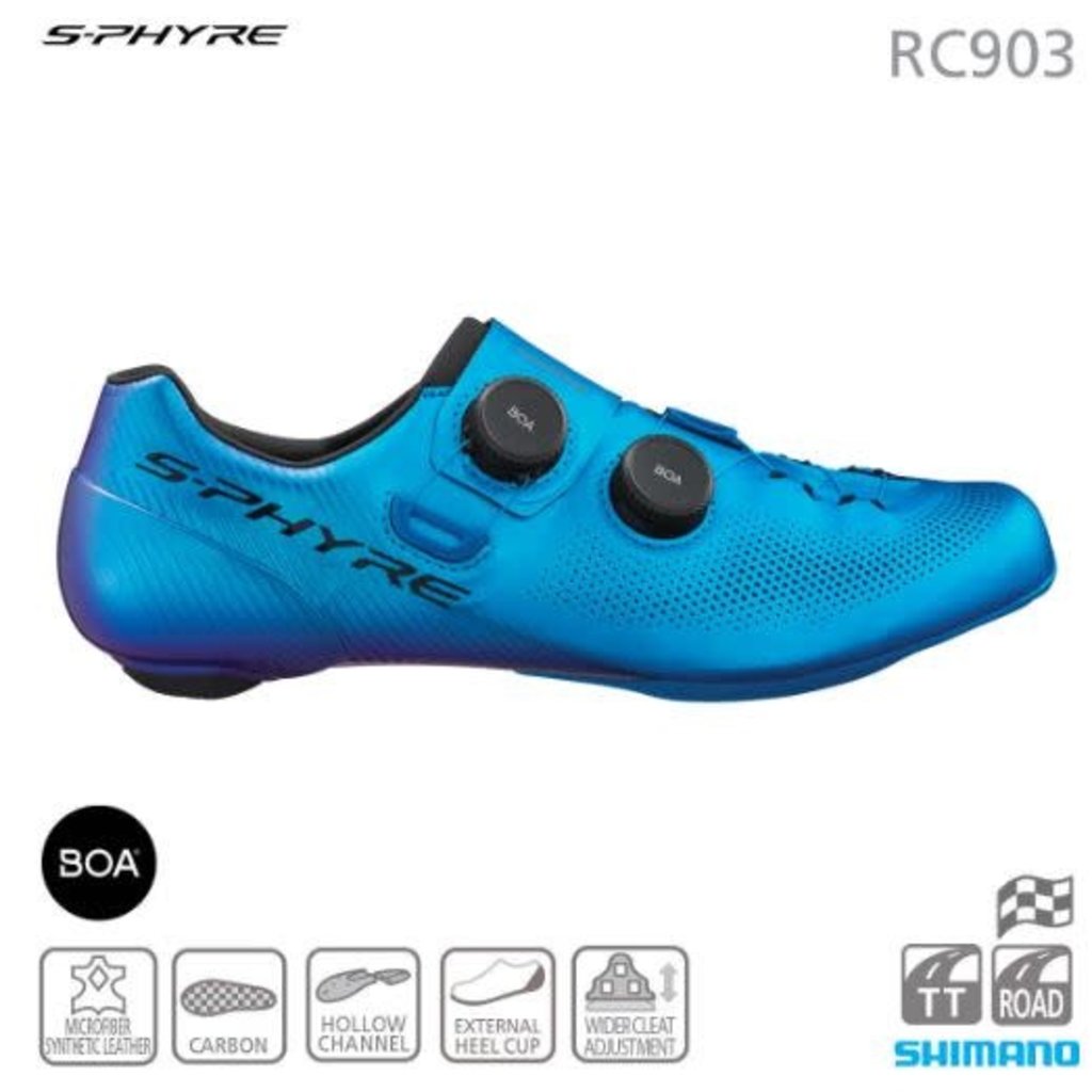 Shimano SH-RC903 S-Phyre Road Shoes - Blue