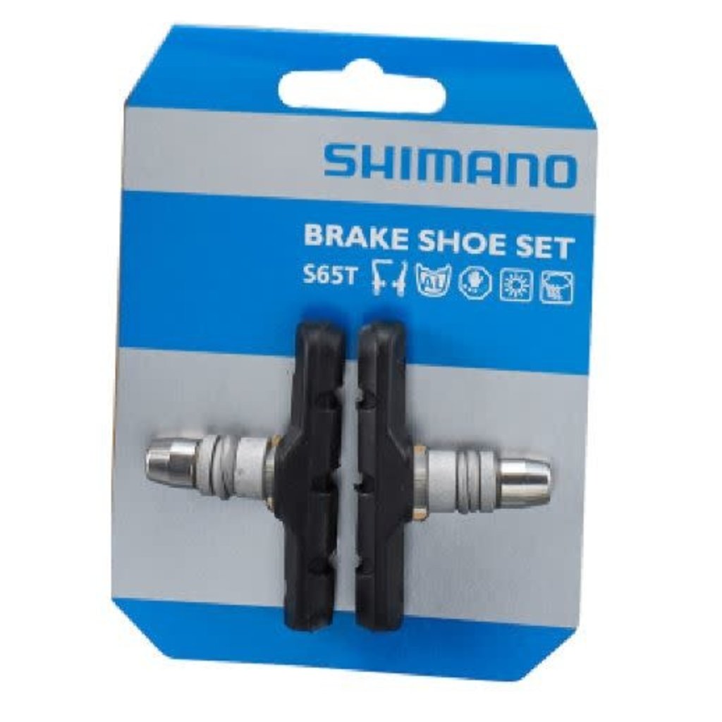 Shimano BR-M421 V-Brake Shoe Sets w/Fixing Nuts (Pair)