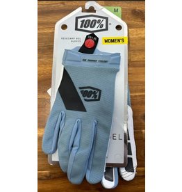 100% 100% Ridecamp Gel Long Gloves W - Slate M