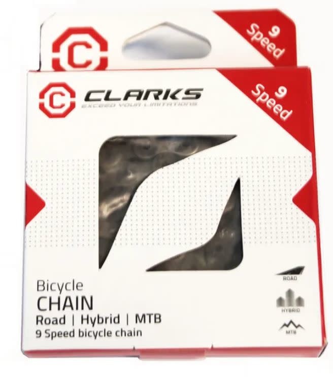Clarks Clarks 9 Speed Bike Chain Brown 116L The Bike Place