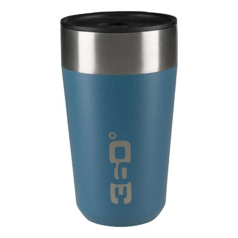 360 Degrees 360 Degrees Vacuum Insulated Stainless Steel Travel Mug- Denim