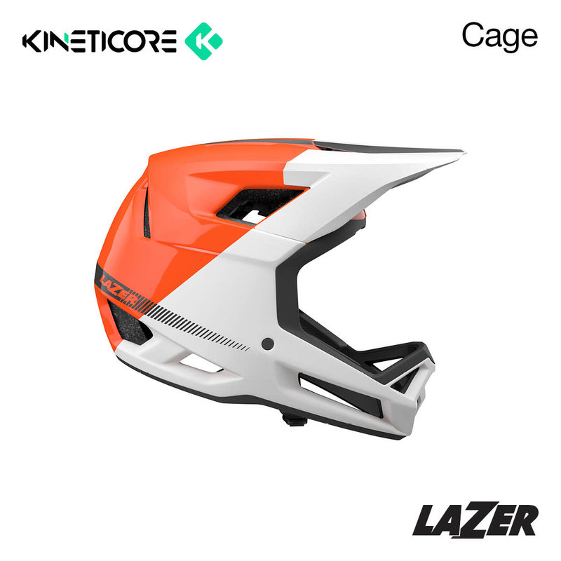 Lazer **Lazer Cage KinetiCore Helmet Matte Orange M (56-58cm)