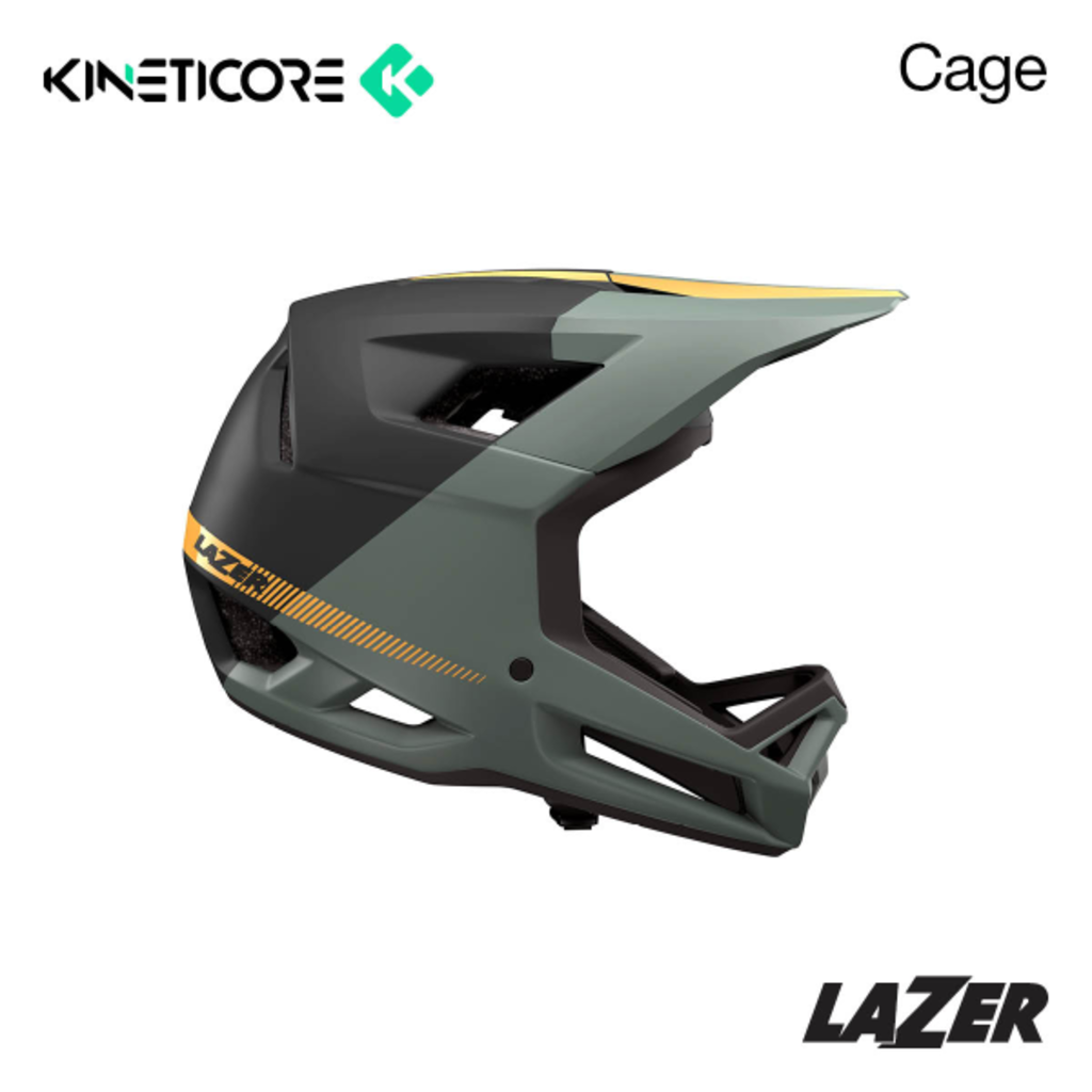 Lazer **Lazer Cage KinetiCore Helmet Matte Green S (54-56cm)