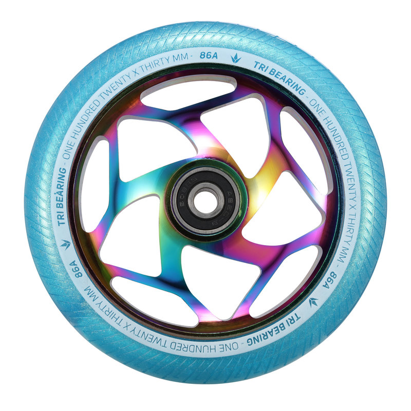 ENVY Envy 120mm x 30mm Wheel Oil Slick/Teal (single wheel)