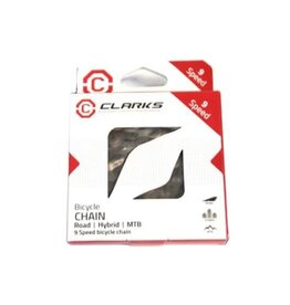 Clarks Clarks 9 Speed Chain w/ Connect Link 136L Black