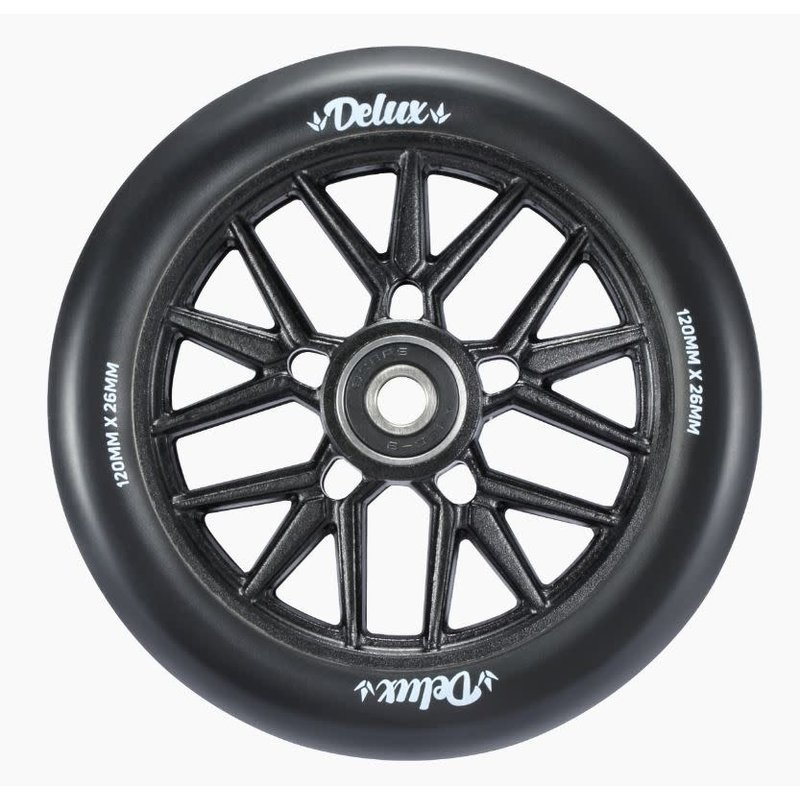 ENVY Envy Delux Scooter Wheel 120mm x 26mm -Black/Black