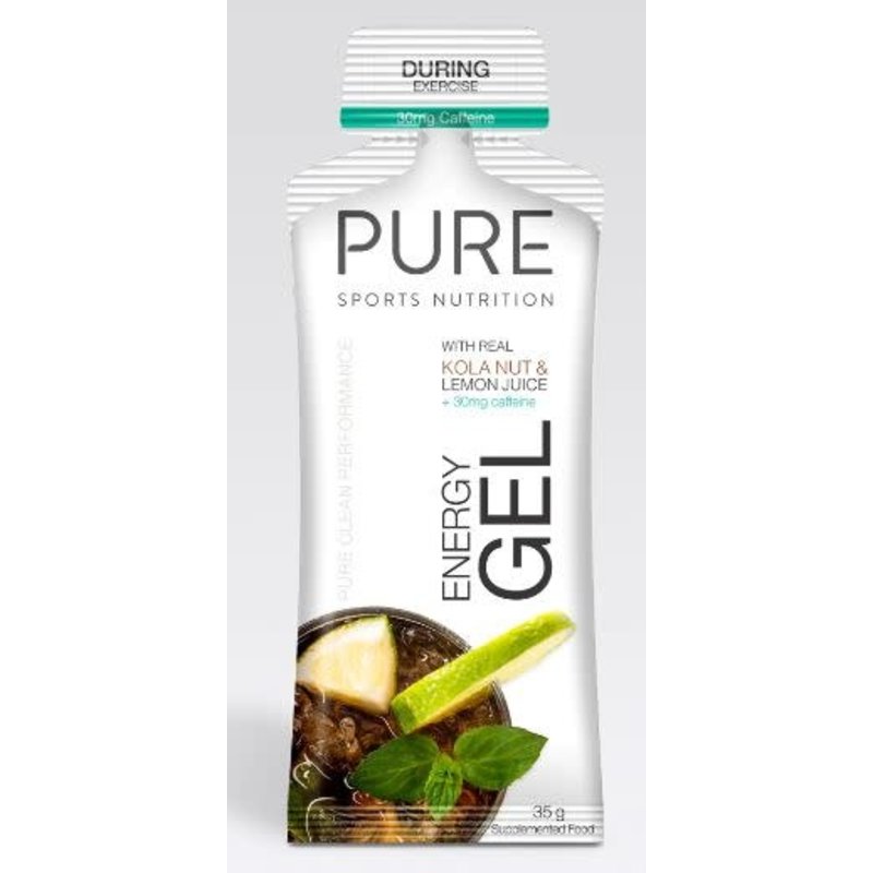 PURE Pure Energy Gel Kola Nut + Caffeine 35G (EACH)