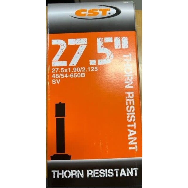 CST CST Thorn Resistant Tube 27.5 x 1.9-2.125 Schrader Valve