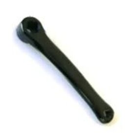 BIKELANE CRANK ARM LH 170mm, Diamond Taper, Alloy BLACK LOW PROFILE