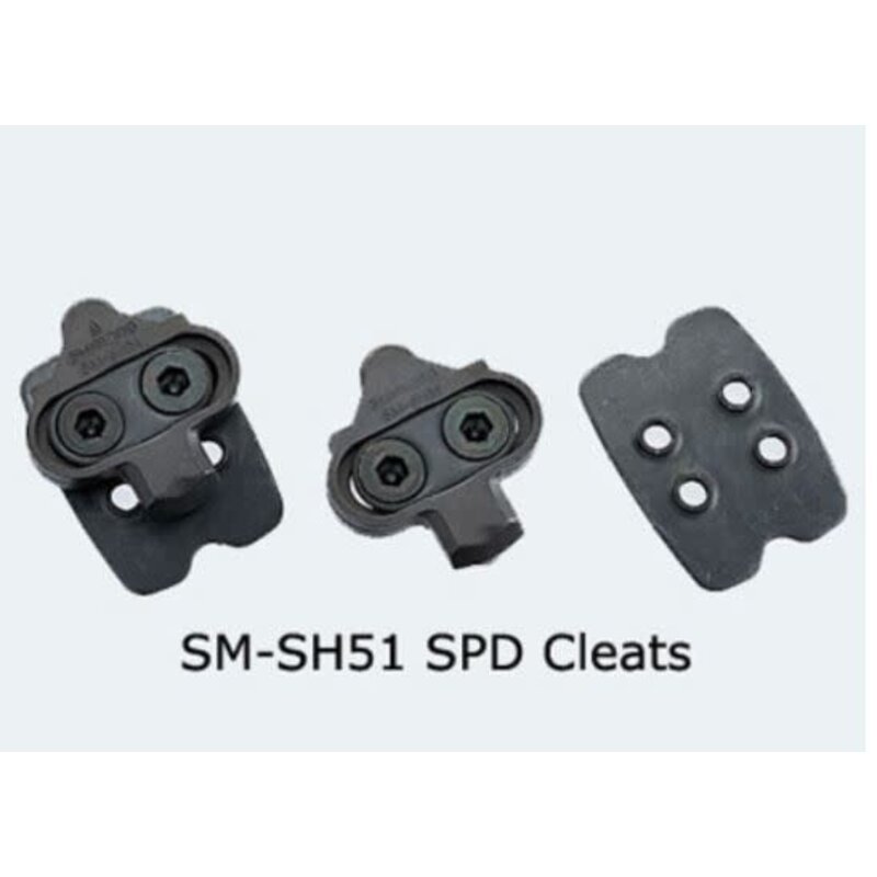 Shimano SM-SH51 SPD MTB Cleat Set - Single Release (Replaces Y42498220)