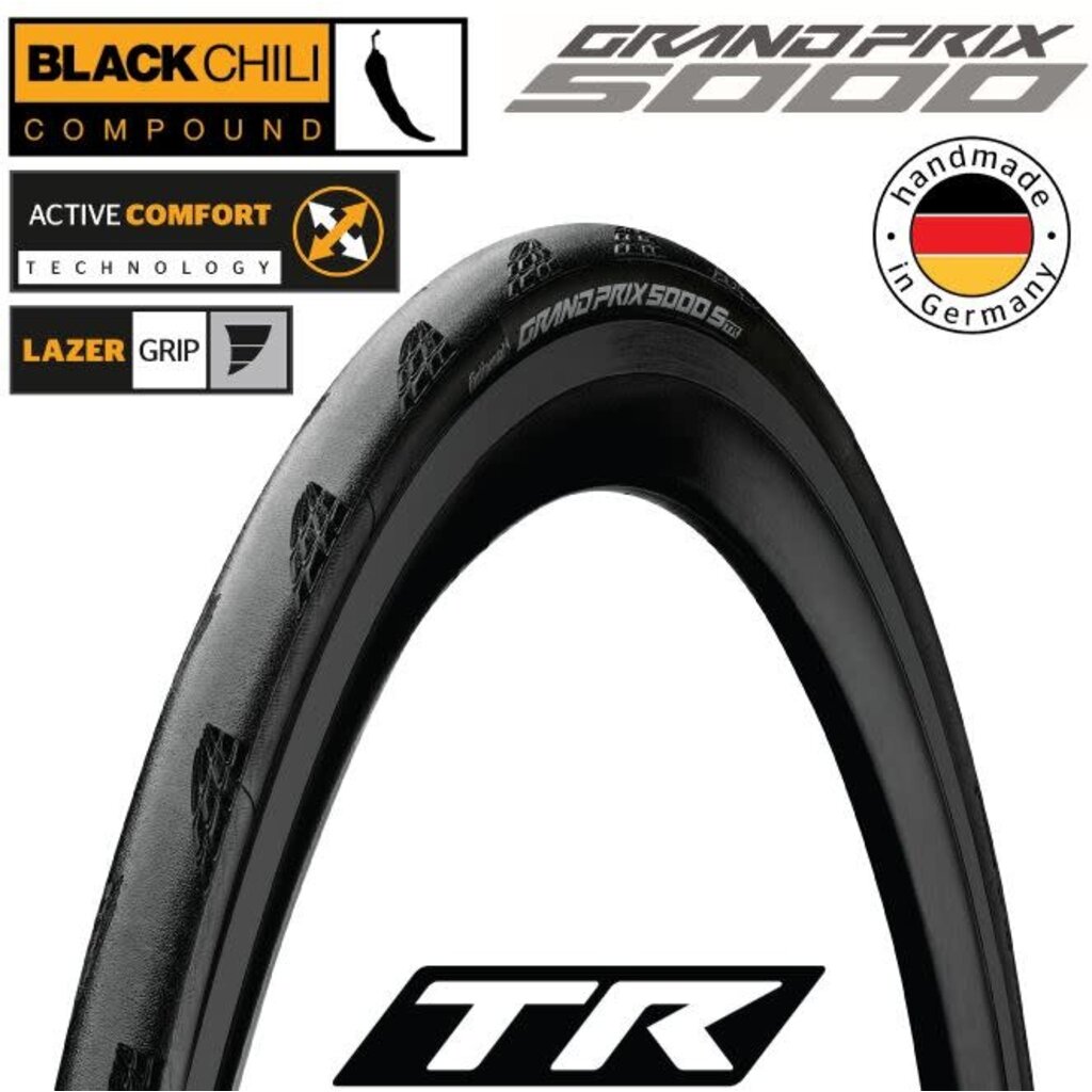 CONTINENTAL Conti R GP5000 S TR FLD Black 700x30