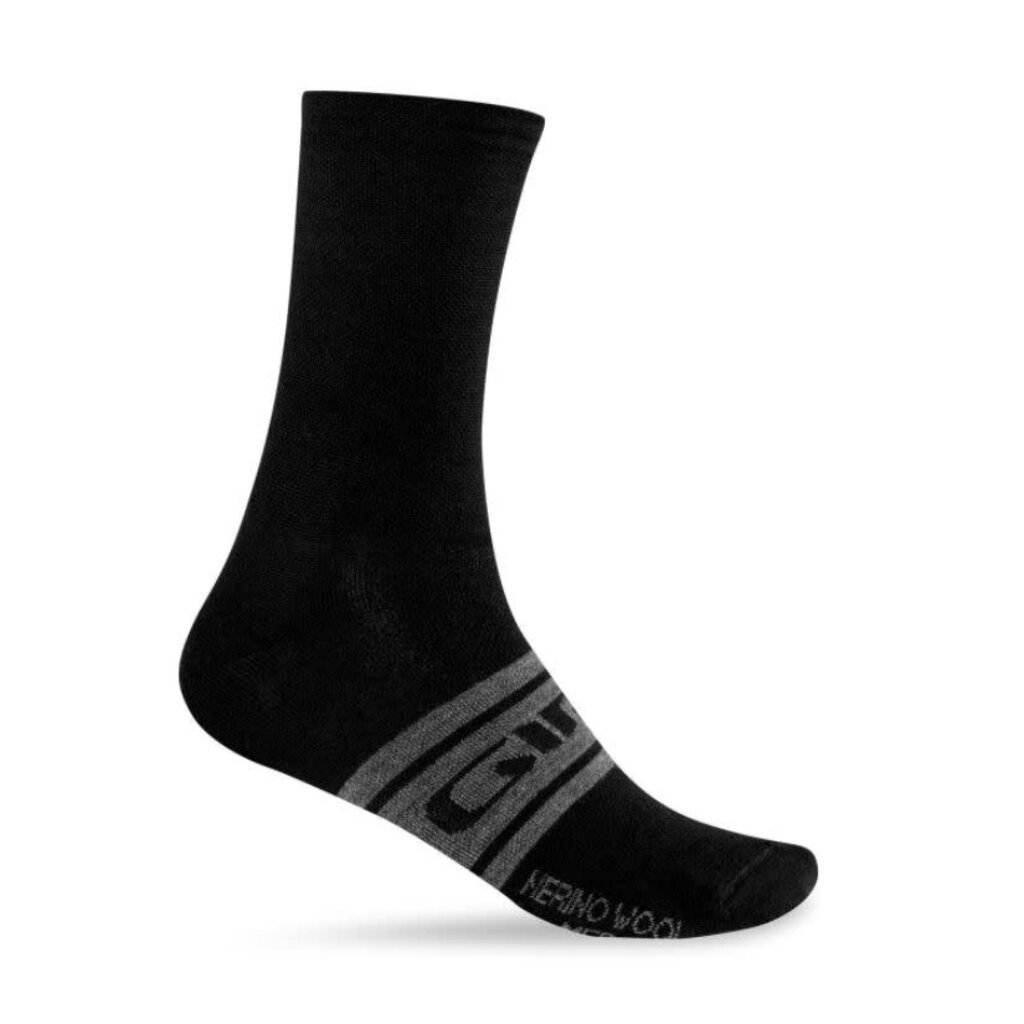 GIRO Giro Seasonal Merino Wool Sock- Black XL