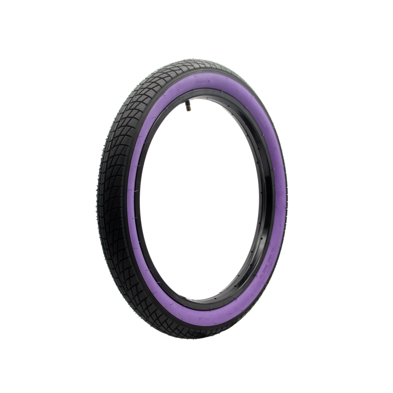DRS DRS Gripper Tyre 20 x 2.35 - Black / Purple Wall