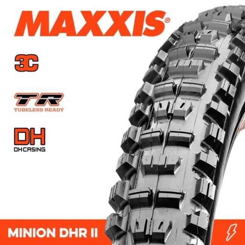 MAXXIS Minion DHR II 29 x 2.40 WT DH 3C Grip TR Fold 60X2TPI E-25