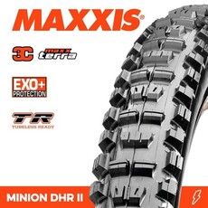 MAXXIS Minion DHR II 27.5 x 2.40 WT 3C Terra EXO+ TR Fold 60TPI E-25