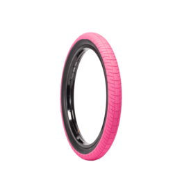 SALTPLUS Saltplus Sting BMX Tyre 20 x 2.4- Black/Pink Wall