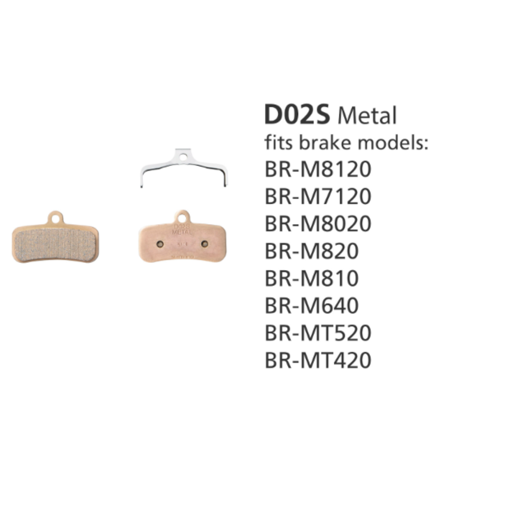 Shimano Shimano BR-M810 Metal Pad & Spring (D02S)