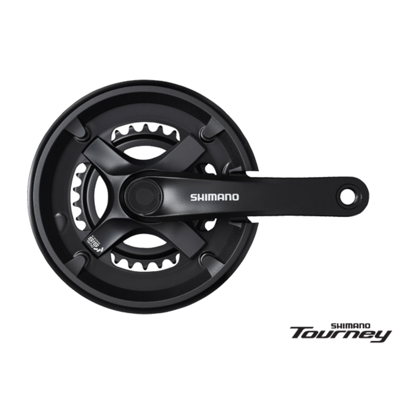 Shimano Shimano FC-TY501 Front Crankset 175mm 42-34-24 Black