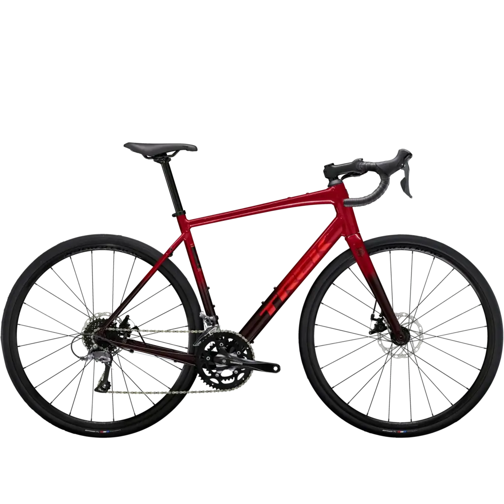 Trek Domane AL 2 Gen 4 - Crimson to Dark Carmine Fade