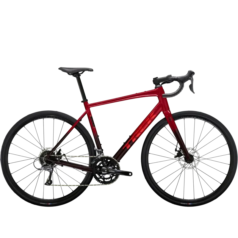 Trek Domane AL 2 Gen 4 - Crimson to Dark Carmine Fade
