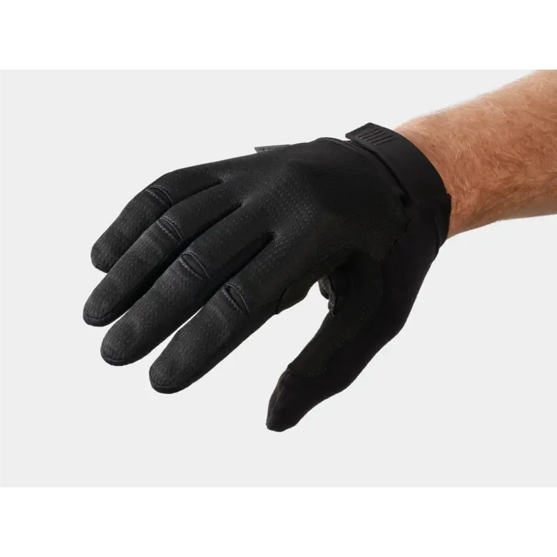 Trek Trek Circuit Full-Finger Twin Gel Unisex Cycling Glove - Black