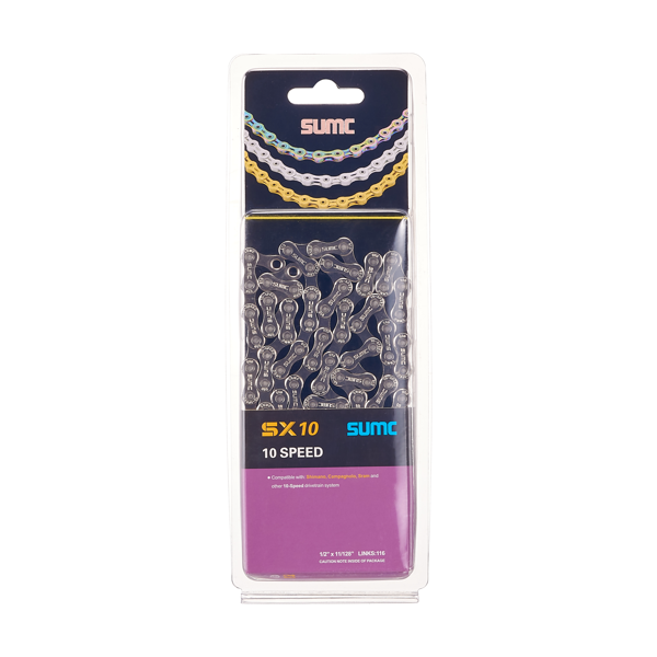 SUMC Chain 10 Speed S1 2 x 1 128 116 Link Silver The Bike Place