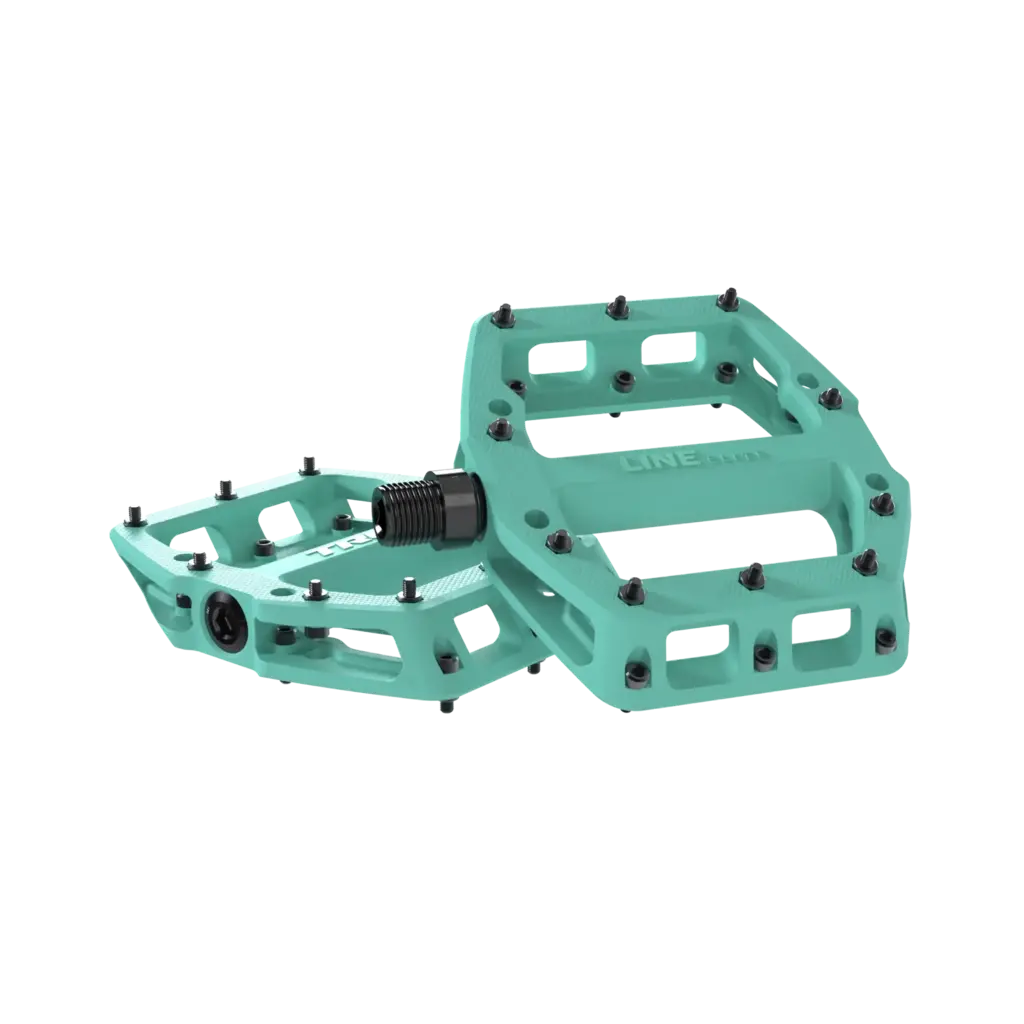 Trek Trek Line Elite Flat Pedal Set Miami Green