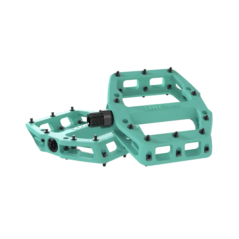 Trek Trek Line Elite Flat Pedal Set Miami Green