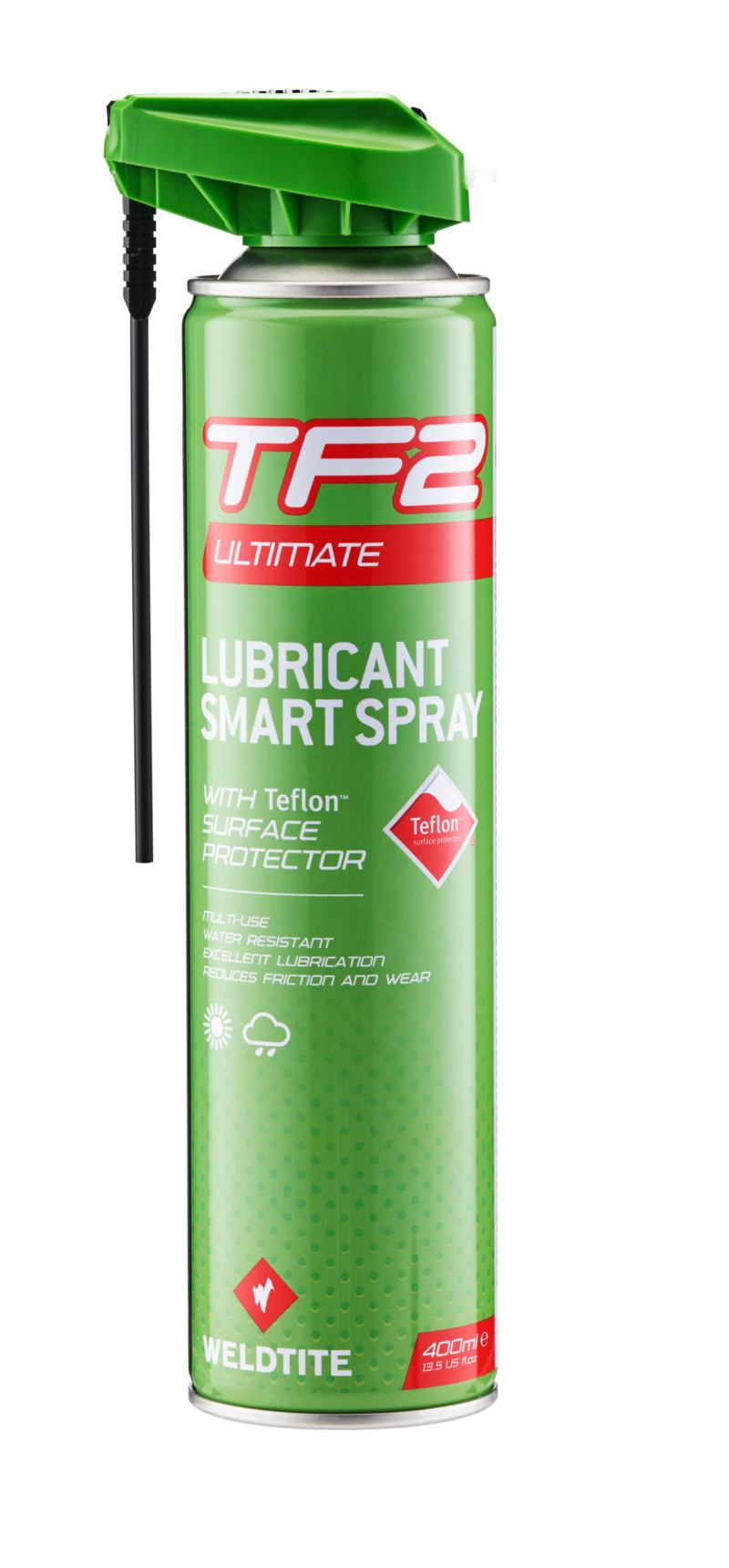 Weldtite TF2 Ultimate Lube Smart Spray with Teflon 400ml - The Bike Place