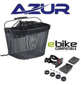 AZUR AZUR Quick Release Shopper e-Bike Mesh Basket