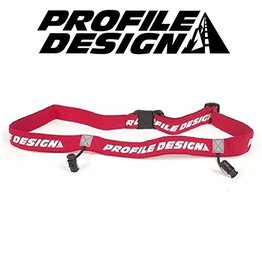 PROFILE DESIGN Profile Design Race Number Belts - Red