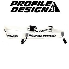 PROFILE DESIGN Profile Design Race Number Belts - White