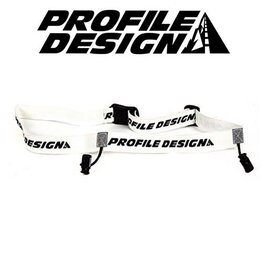 PROFILE DESIGN Profile Design Race Number Belts - White