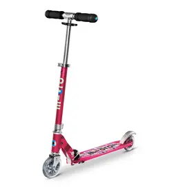 Micro Micro Sprite Kids Scooter Raspberry Floral Dot